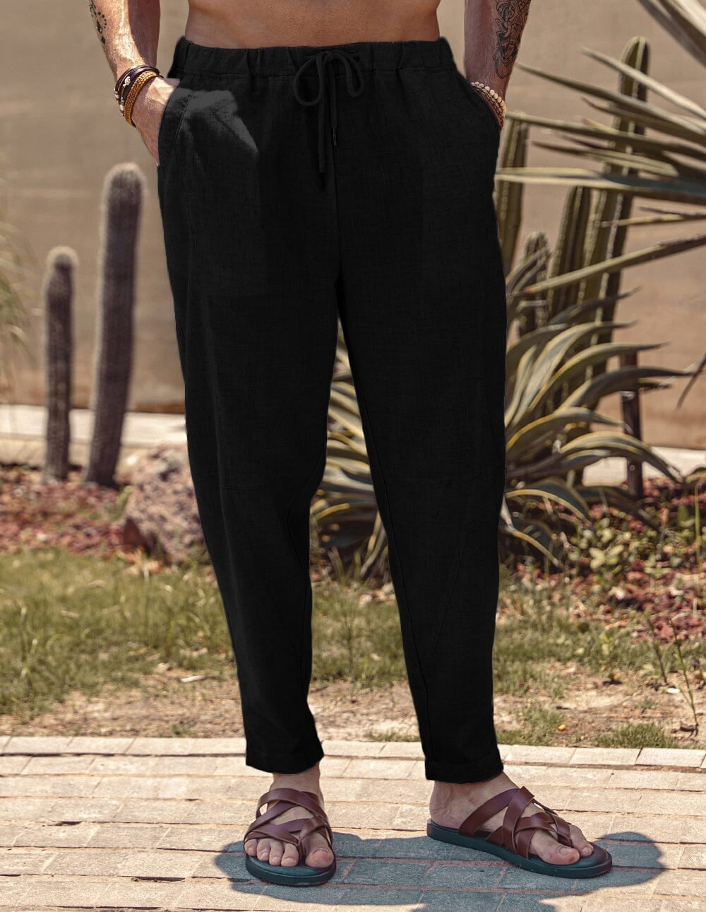 Pantalon de Lino playero