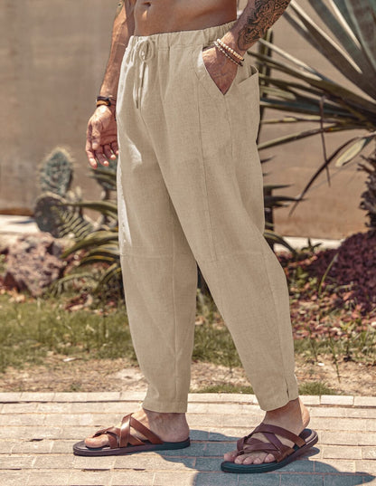 Pantalon de Lino playero