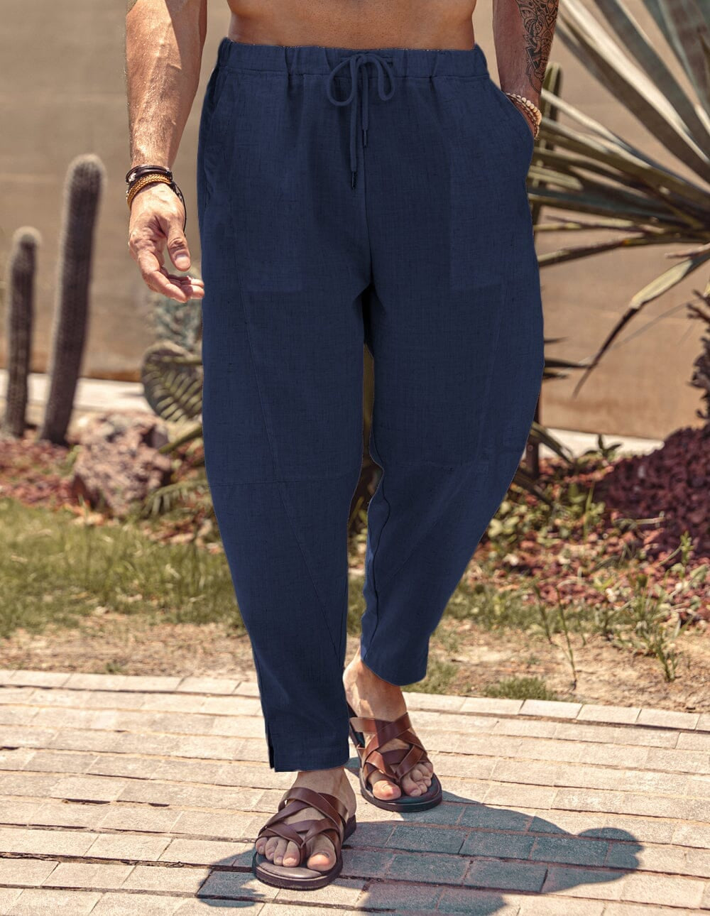 Pantalon de Lino playero