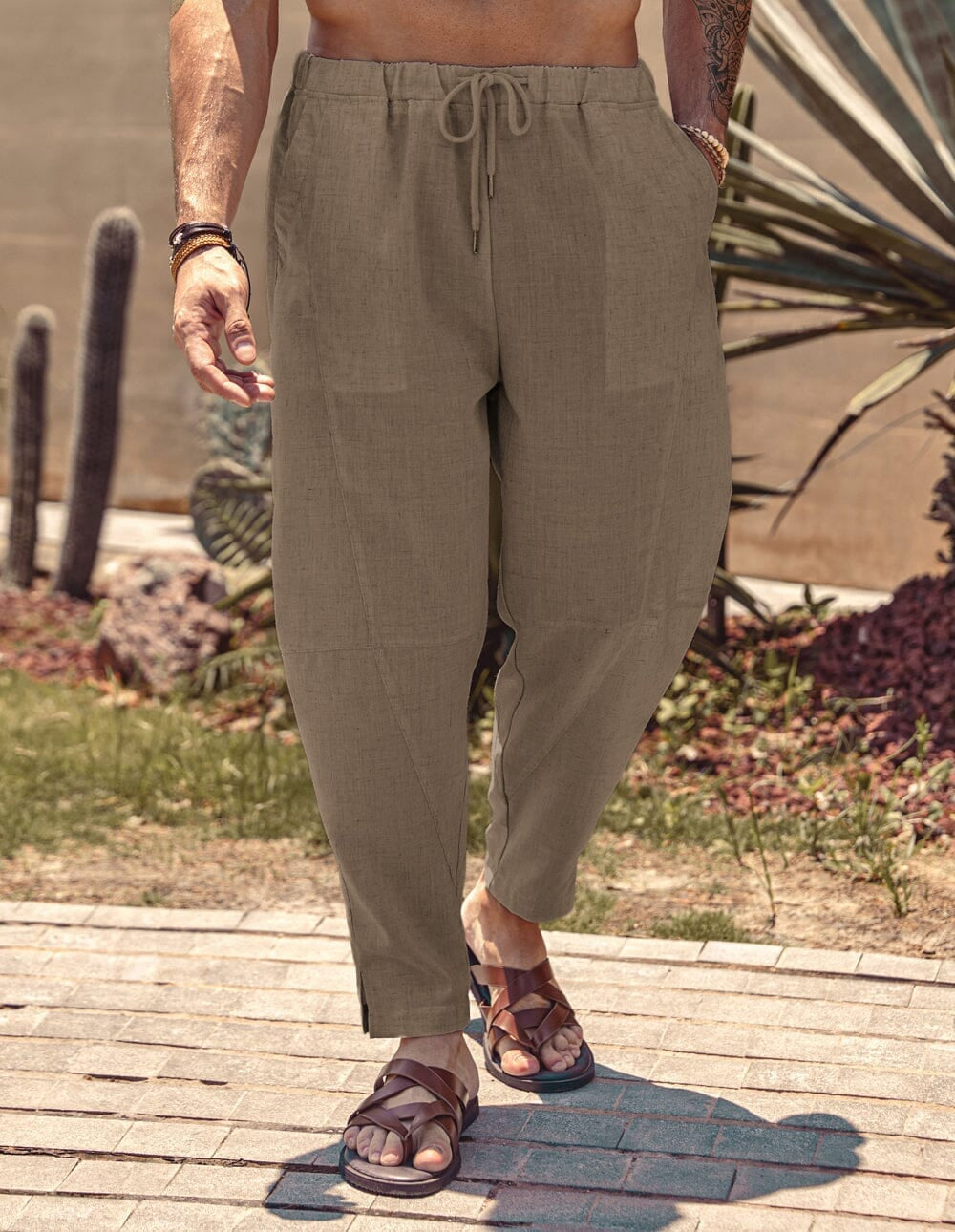 Pantalon de Lino playero