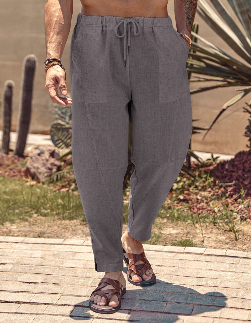 Pantalon de Lino playero