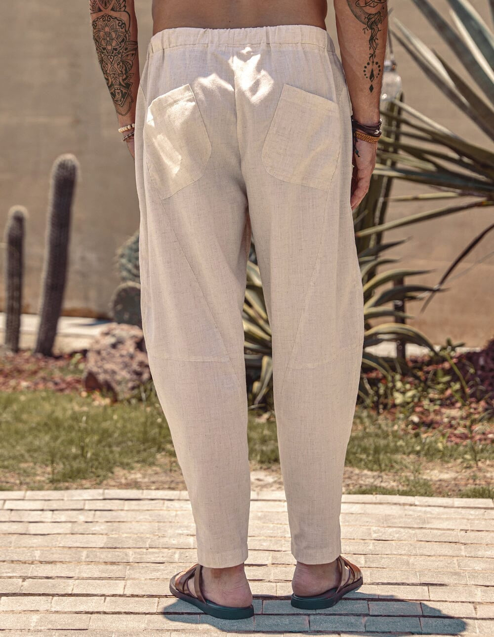 Pantalon de Lino playero